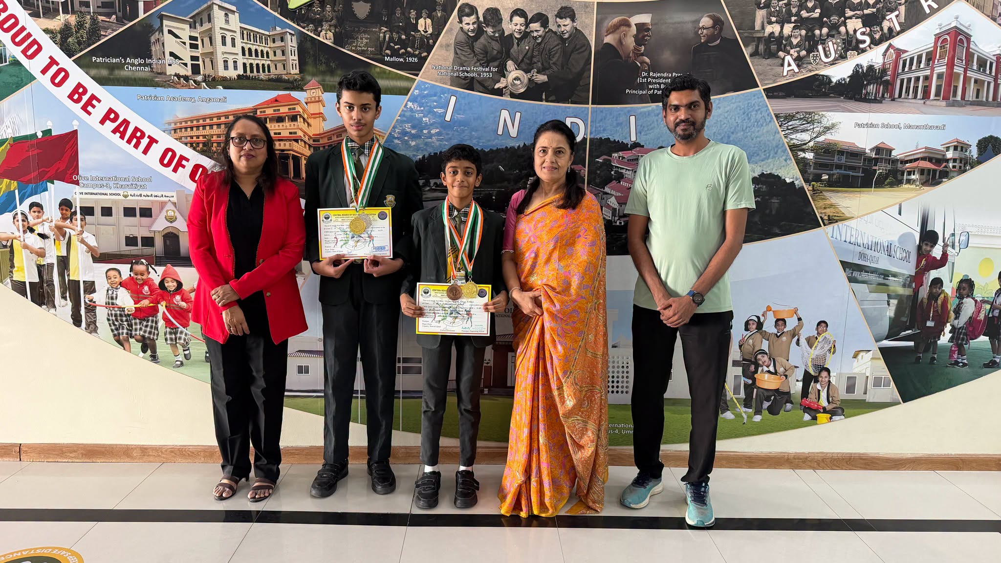 Olive International School Celebrates Roller Skating Champions